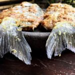 Ikan bakar is geroosterde vis van gemarineerde dorade